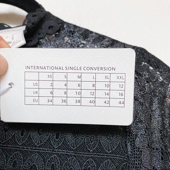 Foxiedox Maisie Lace & Velvet Cocktail Dress Size 6 - Picture 12 of 15